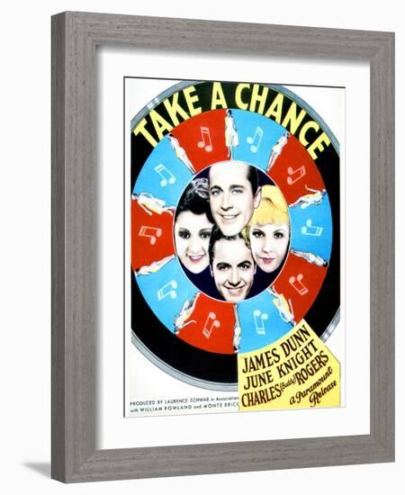 Take a Chance - Movie Poster Reproduction-null-Framed Photo