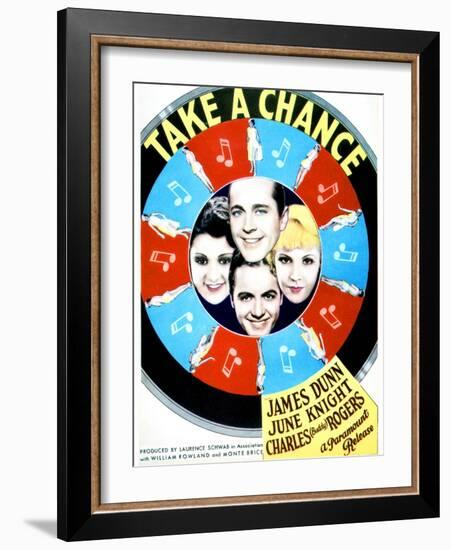 Take a Chance - Movie Poster Reproduction-null-Framed Photo