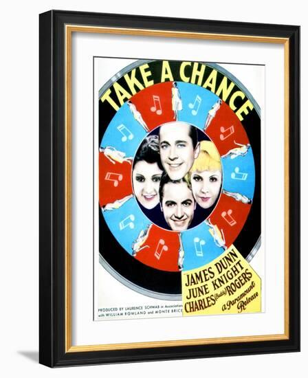 Take a Chance - Movie Poster Reproduction-null-Framed Photo