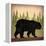 Take a Hike Bear no Words-Ryan Fowler-Framed Stretched Canvas