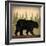 Take a Hike Bear no Words-Ryan Fowler-Framed Art Print