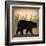 Take a Hike Bear no Words-Ryan Fowler-Framed Art Print