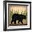 Take a Hike Bear no Words-Ryan Fowler-Framed Art Print