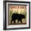 Take a Hike Black Bear-Ryan Fowler-Framed Art Print