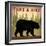 Take a Hike Black Bear-Ryan Fowler-Framed Art Print