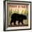 Take a Hike Black Bear-Ryan Fowler-Framed Art Print