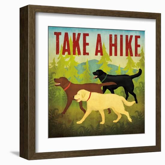 Take a Hike Lab II-Ryan Fowler-Framed Art Print