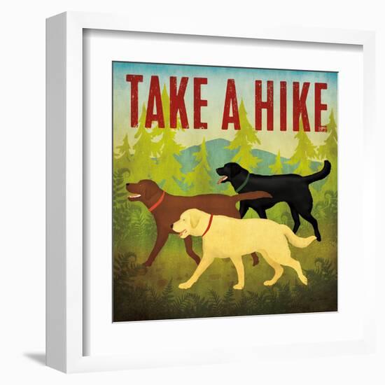 Take a Hike Lab II-Ryan Fowler-Framed Art Print