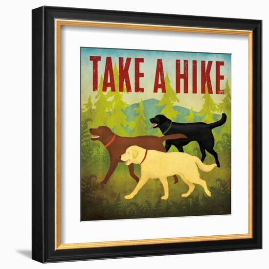 Take a Hike Lab II-Ryan Fowler-Framed Art Print