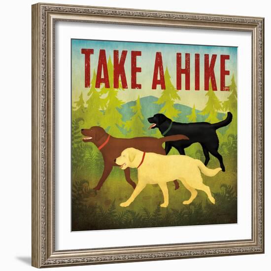 Take a Hike Lab II-Ryan Fowler-Framed Art Print