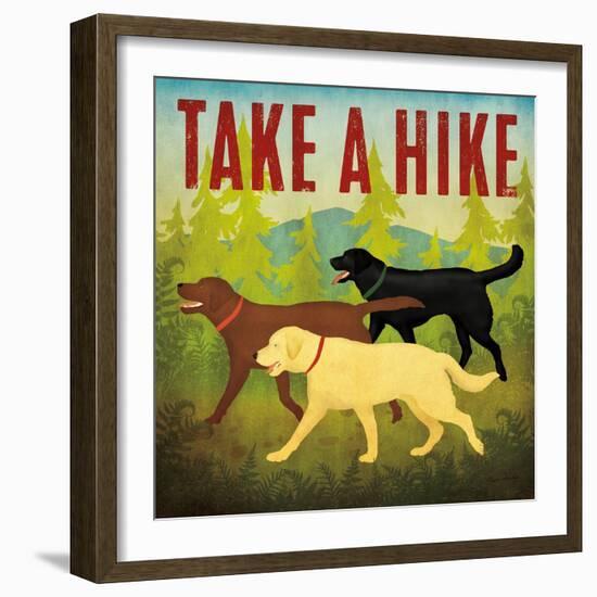 Take a Hike Lab II-Ryan Fowler-Framed Art Print