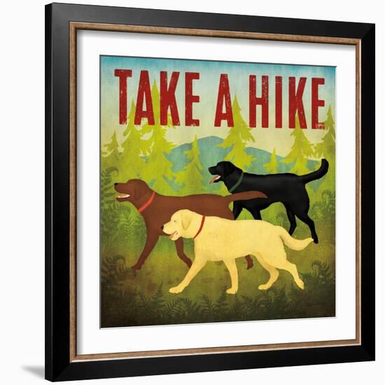 Take a Hike Lab II-Ryan Fowler-Framed Art Print