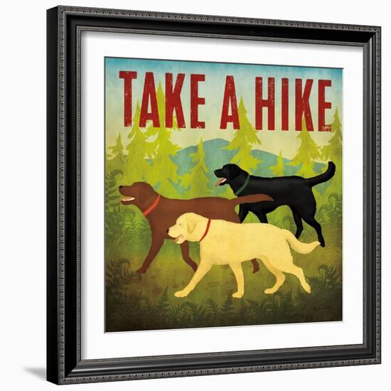 Take a Hike Lab II-Ryan Fowler-Framed Art Print