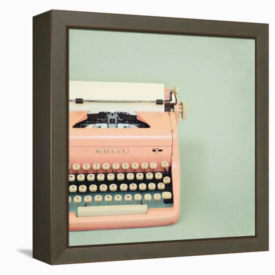 Take a Letter-Mandy Lynne-Framed Stretched Canvas