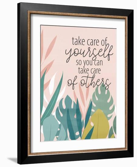 Take Care of Yourself-Kimberly Allen-Framed Art Print
