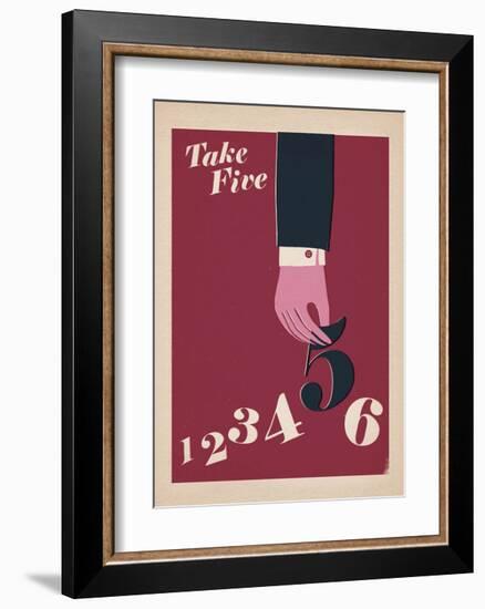 Take Five-Anthony Peters-Framed Art Print