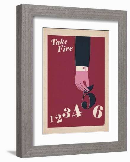 Take Five-Anthony Peters-Framed Art Print