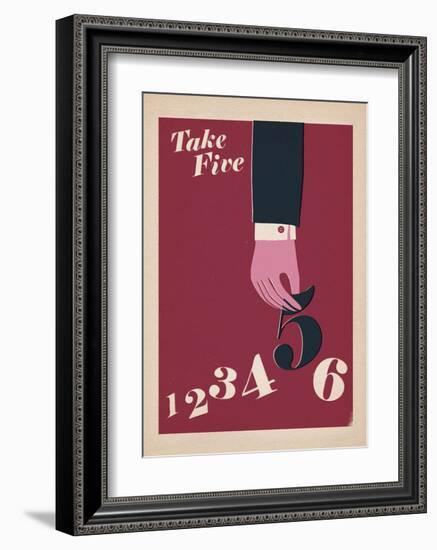 Take Five-Anthony Peters-Framed Art Print