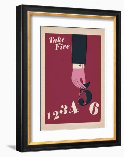 Take Five-Anthony Peters-Framed Art Print