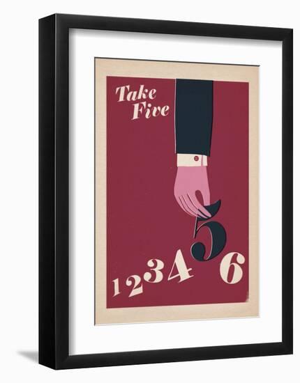 Take Five-Anthony Peters-Framed Art Print