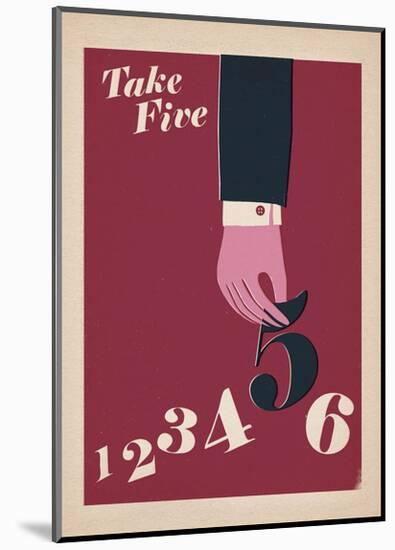 Take Five-Anthony Peters-Mounted Art Print