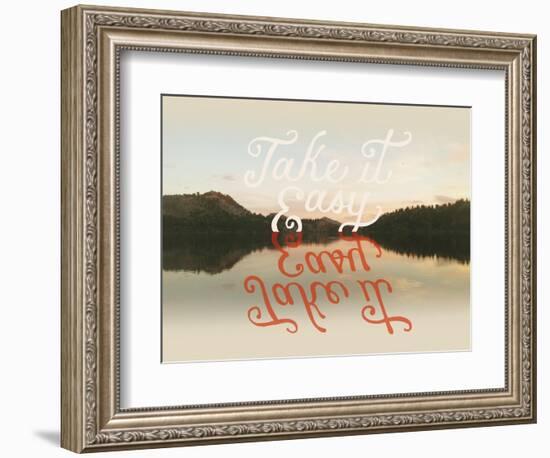 Take it Easy-Danielle Kroll-Framed Giclee Print