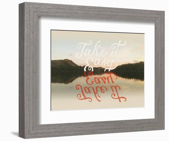 Take it Easy-Danielle Kroll-Framed Giclee Print