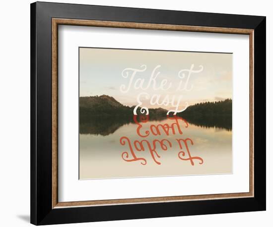 Take it Easy-Danielle Kroll-Framed Giclee Print