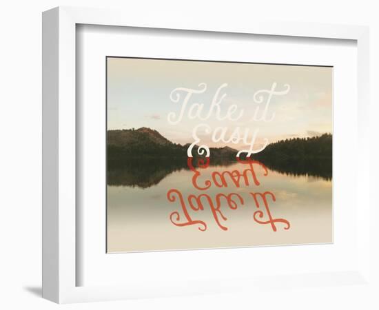 Take it Easy-Danielle Kroll-Framed Giclee Print