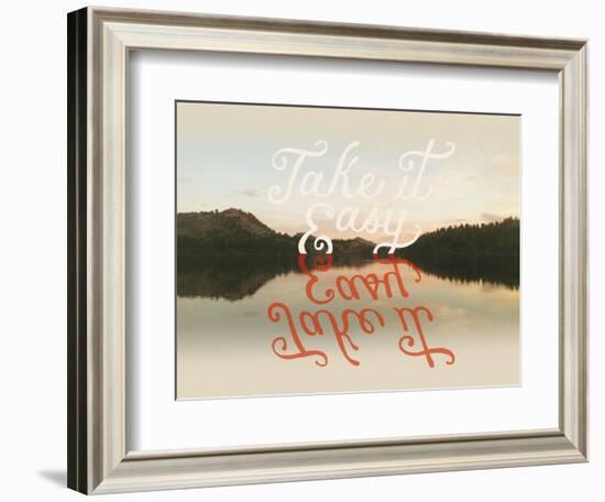 Take it Easy-Danielle Kroll-Framed Giclee Print