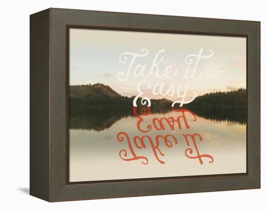 Take it Easy-Danielle Kroll-Framed Premier Image Canvas