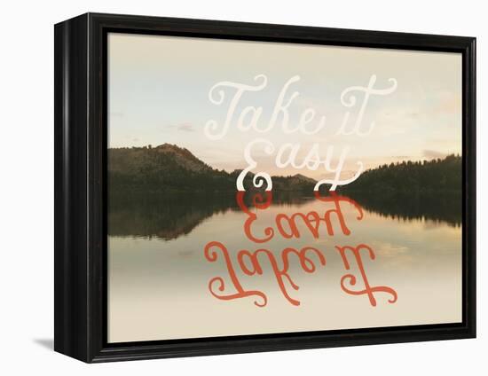 Take it Easy-Danielle Kroll-Framed Premier Image Canvas