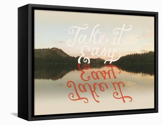 Take it Easy-Danielle Kroll-Framed Premier Image Canvas