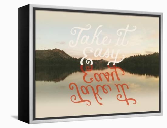 Take it Easy-Danielle Kroll-Framed Premier Image Canvas