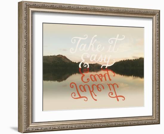 Take it Easy-Danielle Kroll-Framed Giclee Print