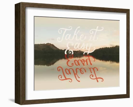 Take it Easy-Danielle Kroll-Framed Giclee Print