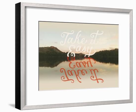 Take it Easy-Danielle Kroll-Framed Giclee Print