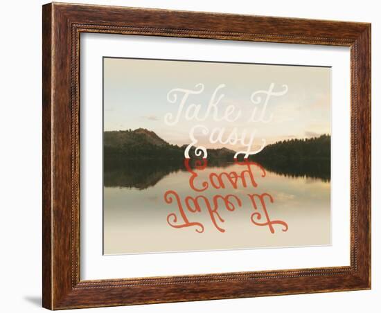 Take it Easy-Danielle Kroll-Framed Giclee Print