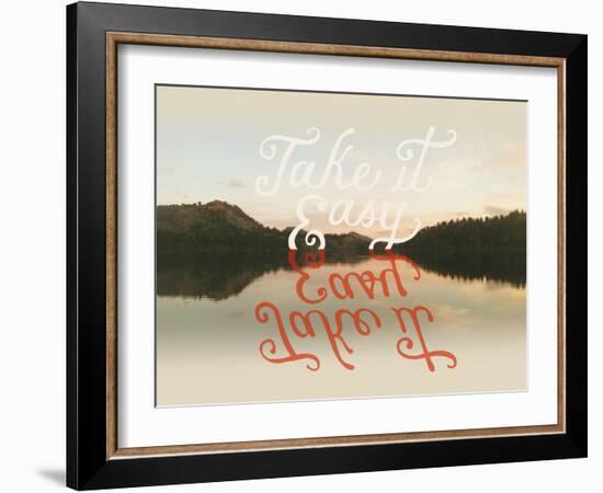 Take it Easy-Danielle Kroll-Framed Giclee Print