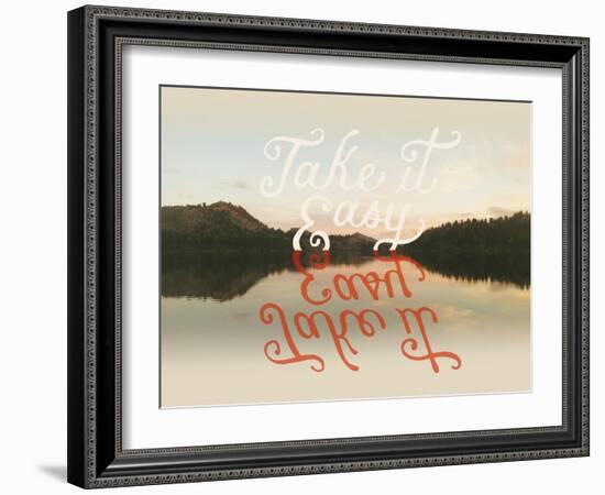 Take it Easy-Danielle Kroll-Framed Giclee Print