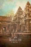 Vintage Banteay Srei, Cambodia, Asia-Take Me Away-Art Print