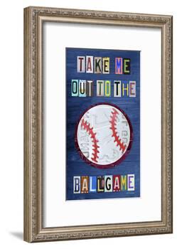 Take Me Out to the Ballgame-Design Turnpike-Framed Giclee Print