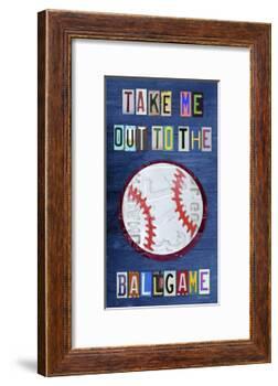 Take Me Out to the Ballgame-Design Turnpike-Framed Giclee Print