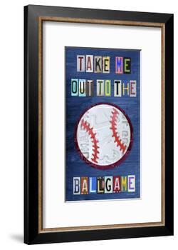 Take Me Out to the Ballgame-Design Turnpike-Framed Giclee Print