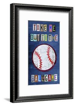 Take Me Out to the Ballgame-Design Turnpike-Framed Giclee Print
