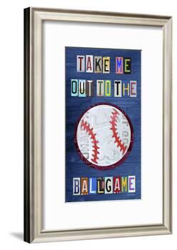 Take Me Out to the Ballgame-Design Turnpike-Framed Giclee Print