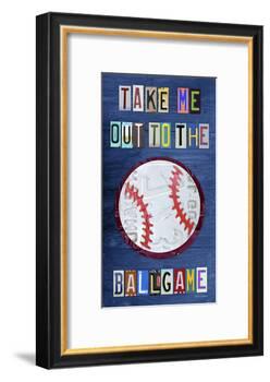 Take Me Out to the Ballgame-Design Turnpike-Framed Giclee Print
