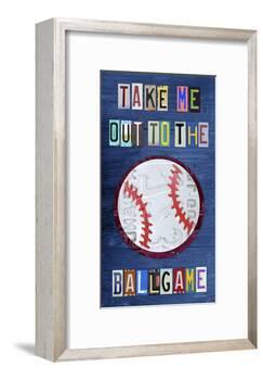Take Me Out to the Ballgame-Design Turnpike-Framed Giclee Print