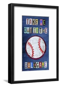 Take Me Out to the Ballgame-Design Turnpike-Framed Giclee Print