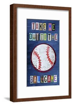 Take Me Out to the Ballgame-Design Turnpike-Framed Giclee Print
